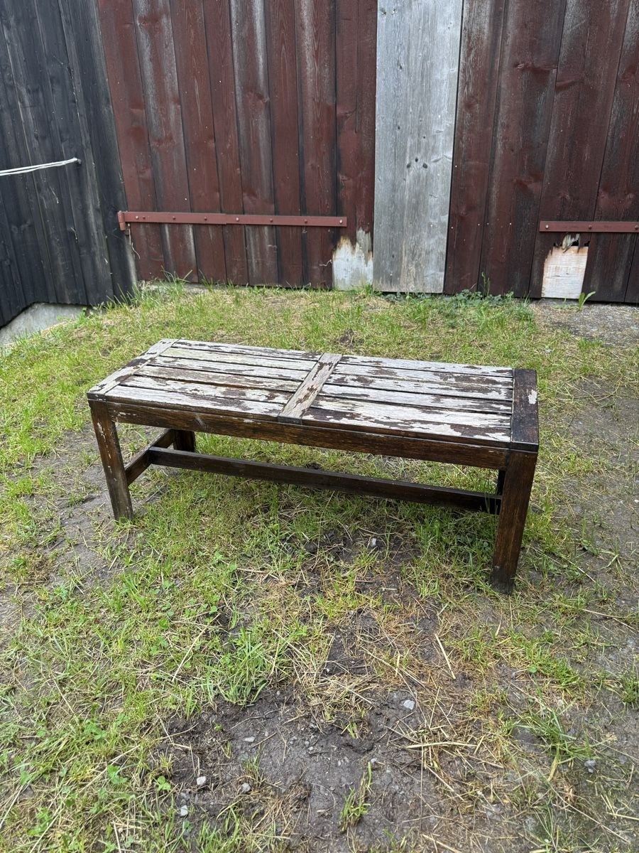 Panchine: Holzbank Ikea für draussen – Usato da Willerzell venduto da Stoeff8l