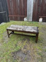 Holzbank Ikea für draussen