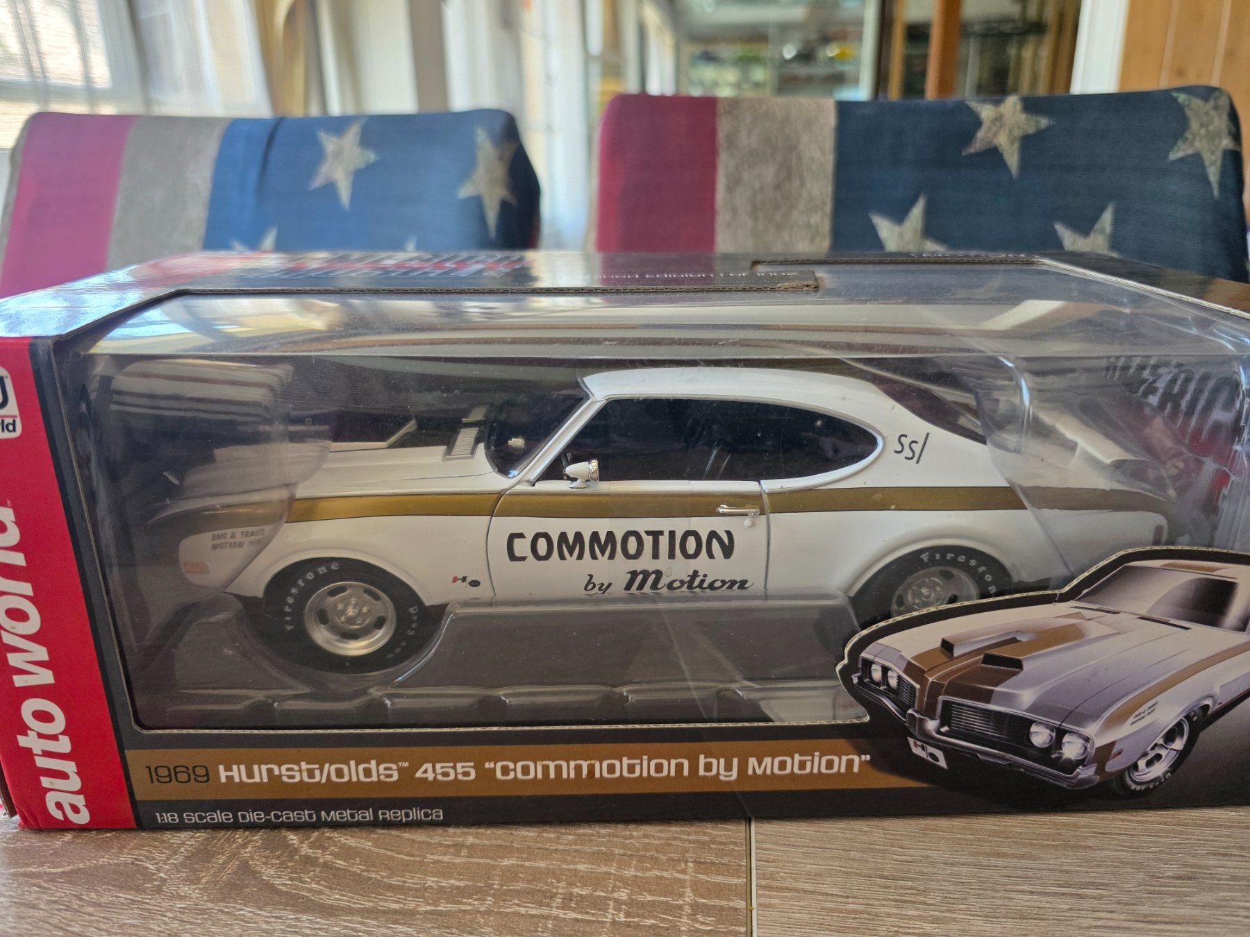 Modellini d'auto: 69'Hurst/Olds 455 Commotion 1:18 Neu – Nuovo e nell'imballaggio originale da Goldingen venduto da Muscle_Cars84 1