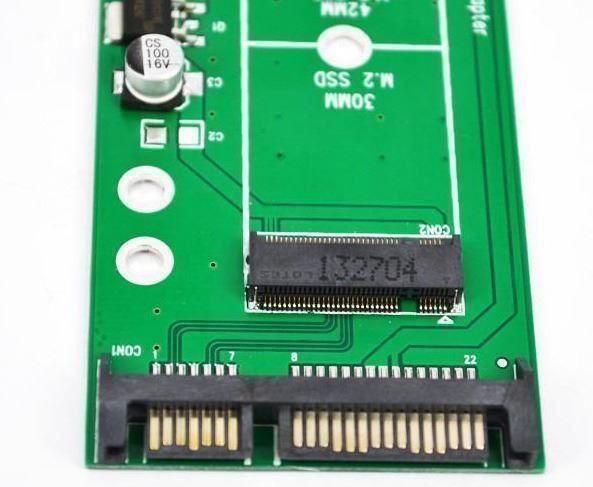 Dischi rigidi: M.2 NGFF SSD zu SATA-Festplatte Konverte – Nuovo e nell'imballaggio originale da Unterägeri venduto da RmOnline 4
