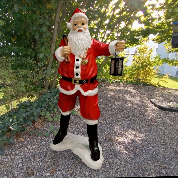 Weihnachtsdeko Singender Weihnachtsmann Tanzender Nikolaus Dekofigur Mit Musik Spielzeug Weihnachtsdekoration Lustige Elektrisch Santa Claus Swinging Weihnachten Figur Geschenk (Saxophon, 30cm