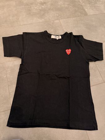 Comme des Garçons Play T-Shirt Schwarz, Grösse M