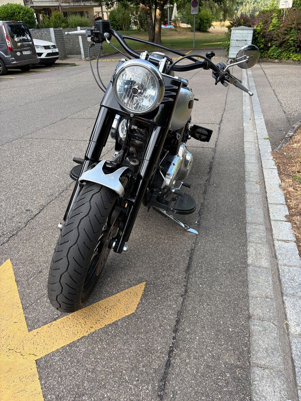 Harley-Davidson Cruisers: Harley Davidson SLIM Bobber OLdscool – D'occasion à Rütihof par elcheffe81 8