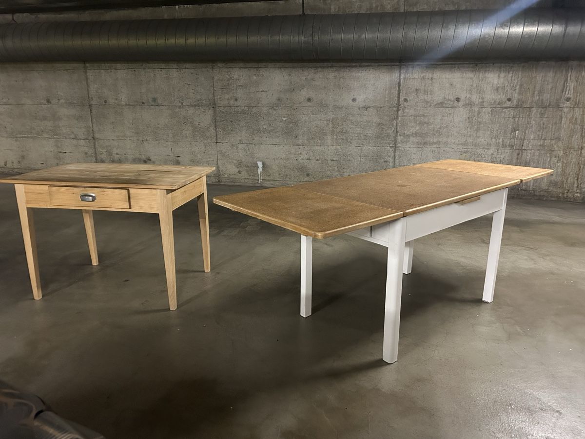 Tavoli: Vintage Küchentisch - ausziehbar – Usato da Bottmingen venduto da soulfever 2
