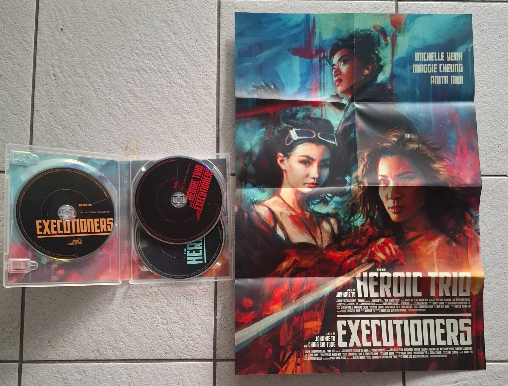 Tutti i DVDs: Heroic Trio / Executioners 4K UHD Criterion US Import Code A – Nuovo (secondo la descrizione) da Riehen venduto da DVD-Palace 2