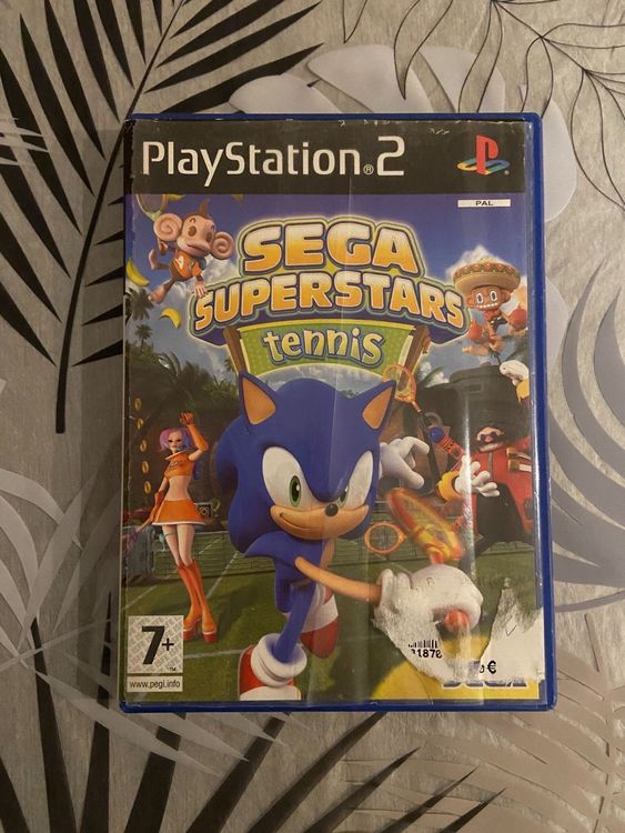 Livre Manuel D'instructions SONIC SEGA SUPERSTARS TENNIS NINTENDO WII