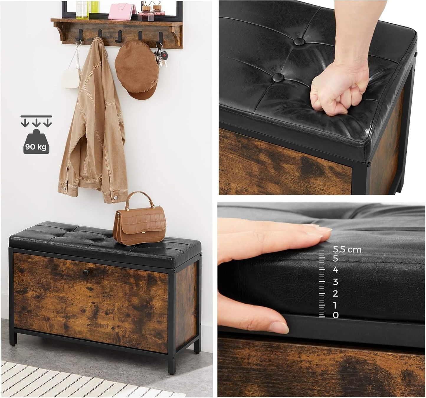 Panchine: Schuhbank, Schuhschrank – Nuovo (secondo la descrizione) da Sins venduto da Taschending 4