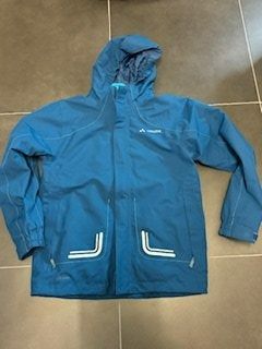 VAUDE 3 in 1 Jacke 146/152 blau