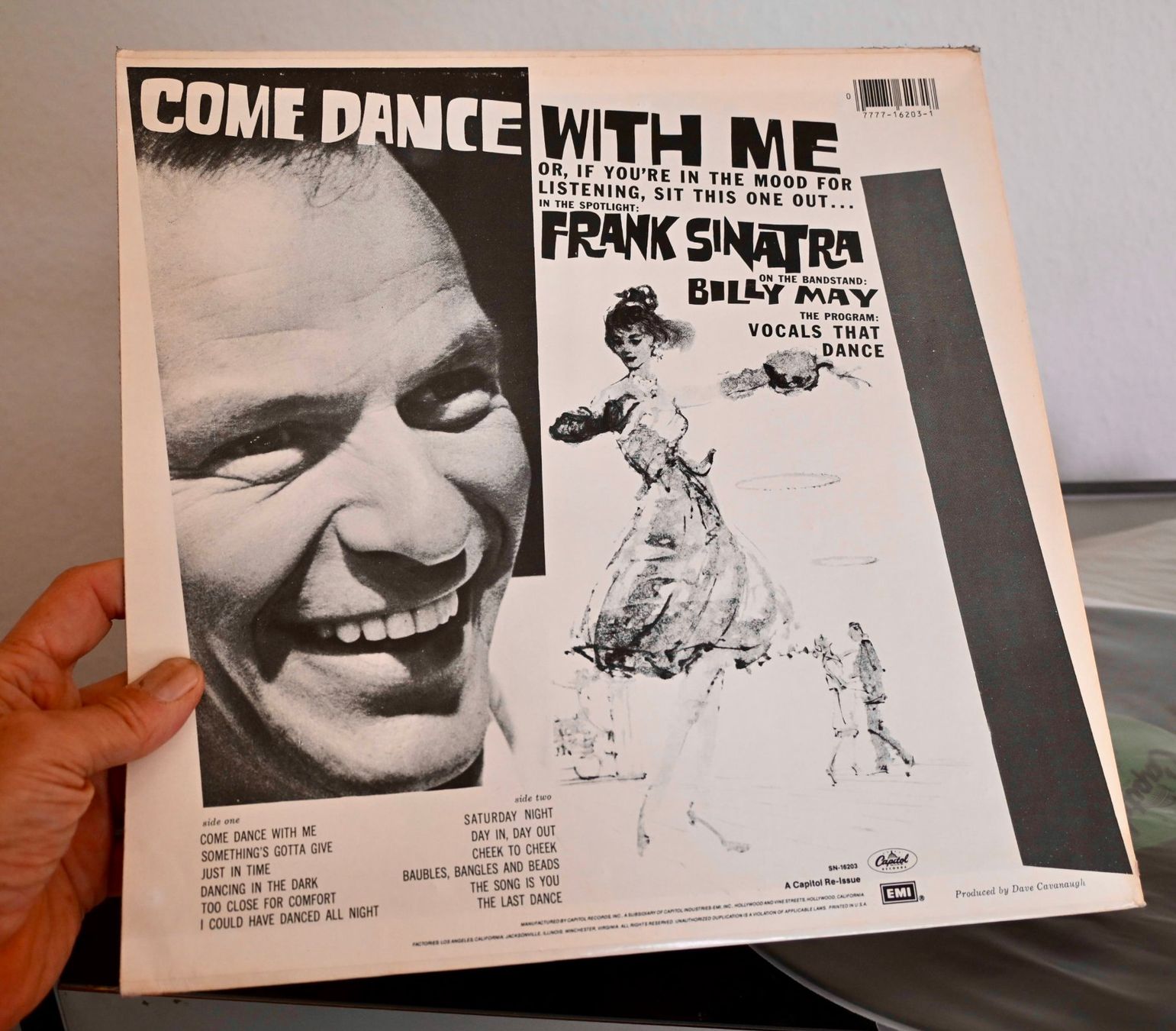 Dischi in vinile: Frank Sinatra -  Come Dance With Me US re 1980 LP – Usato da Pfaffhausen venduto da mono_rec 1