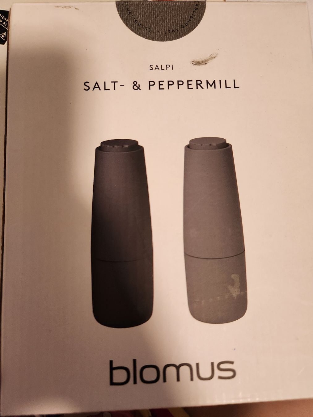 Blomus Küchengeräte: Blomus Salt & Peppermill Ceramic Grinder H 20cm – Gebraucht aus Glattpark(Opfikon) von fly_9lpm