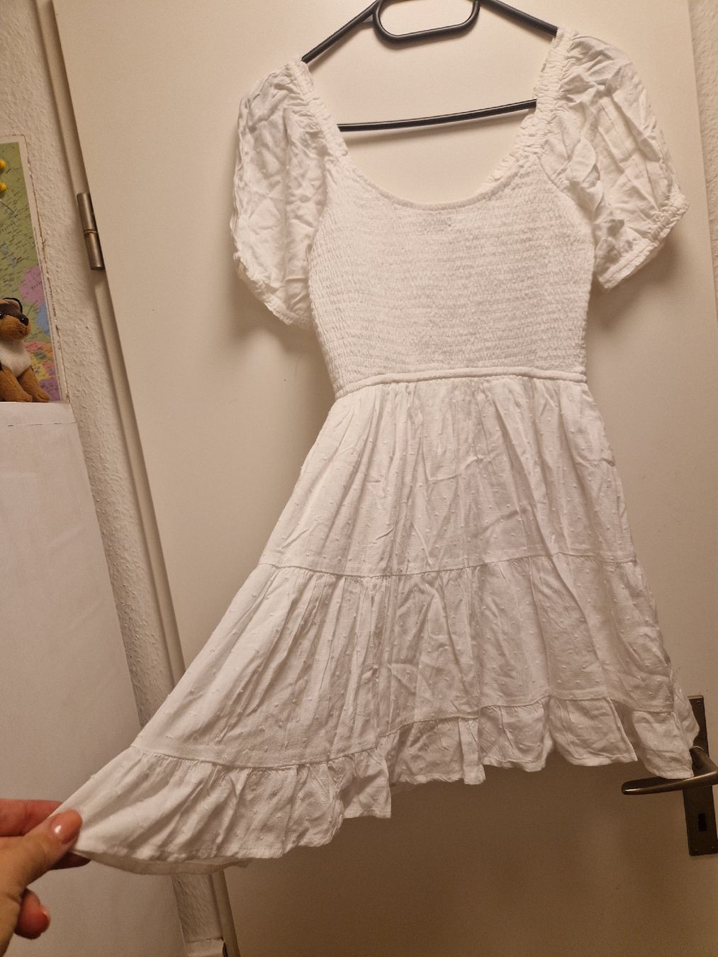 Hollister Vestiti: Kleid Hollister weiss Grösse M – Usato da Binningen venduto da Daja75 1
