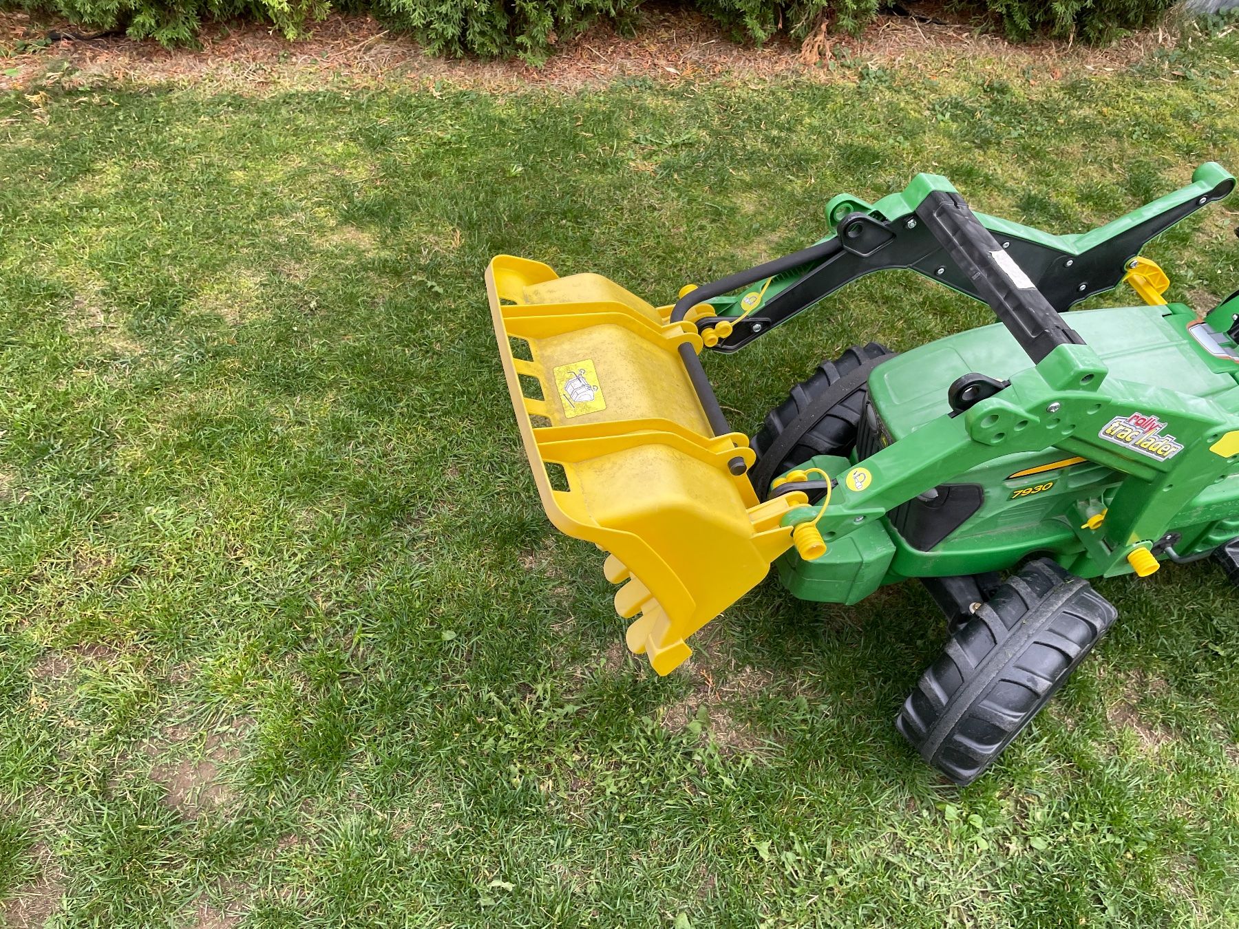 Rolly Toys Fahrzeuge für Kinder: Tret Traktor mit Anhänger – Gebraucht aus Saland von ricci018 3