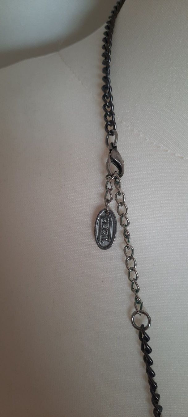 Catenine: ***CECIL*** Kette in blau-weiss-silber – Usato da Wädenswil venduto da H2H_Secondhandshop 3