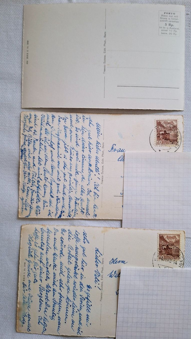 Cartoline postali: Chalet Erika Haltenegg 1943 – Usato da Lyssach venduto da Lyhuga 3