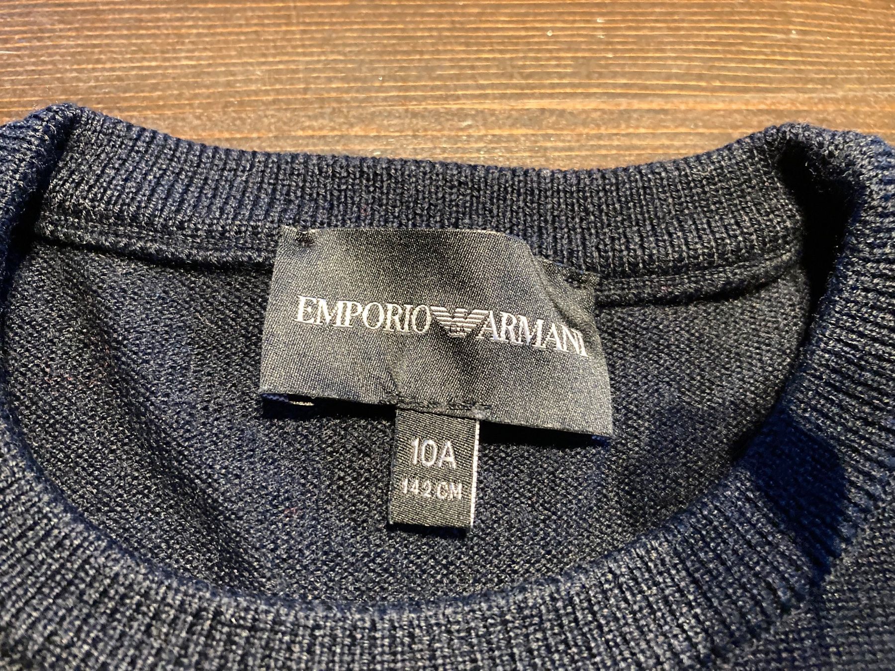 Armani Maglioni & Felpe: Emporio Armani Kinderpullover Gr. 10A/142cm – Usato da Ruschein venduto da strudelbrown 2