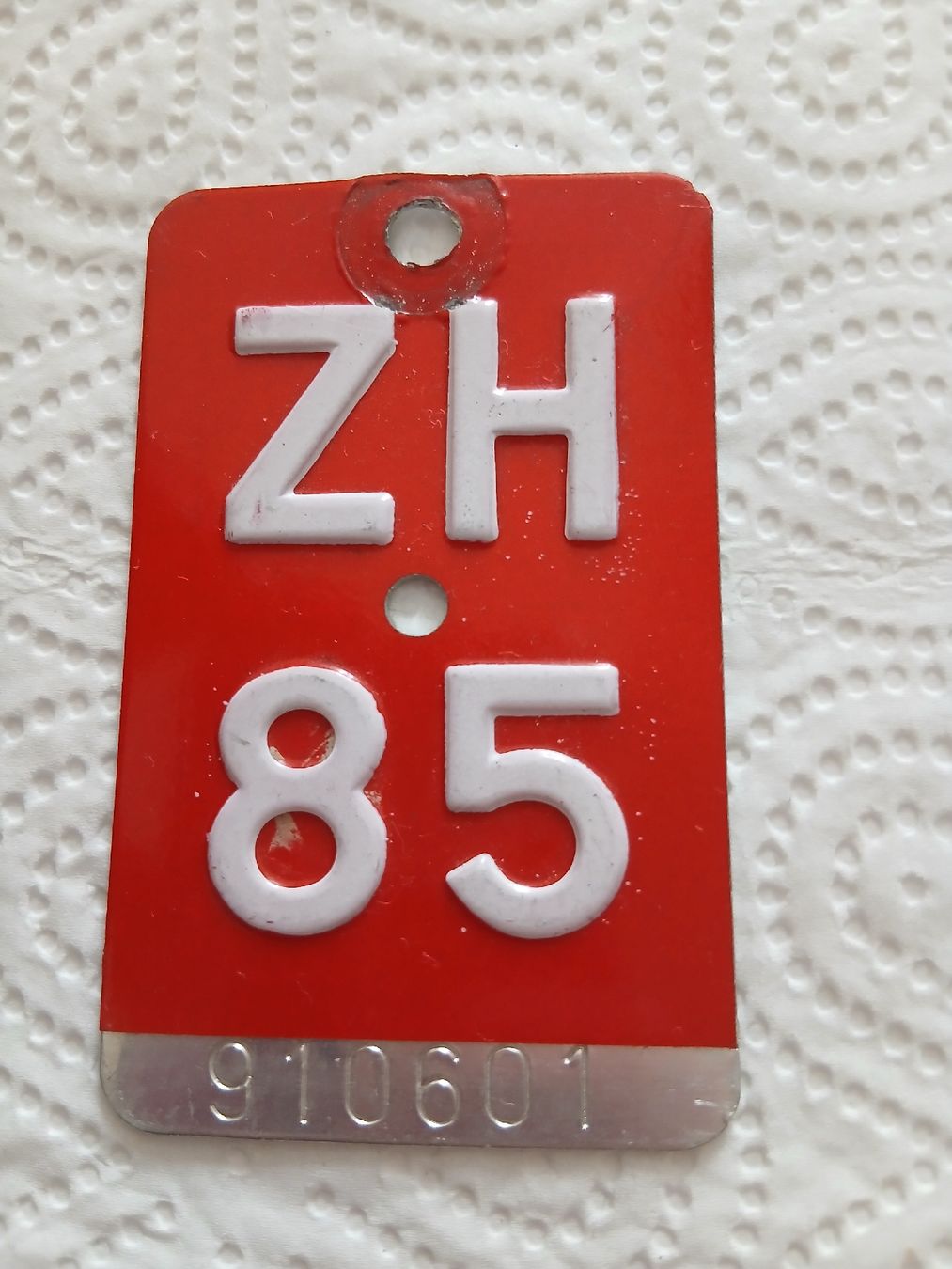 Insegne: Alte Velonumner ZH 85 – Usato da Heimberg venduto da smi_jl82