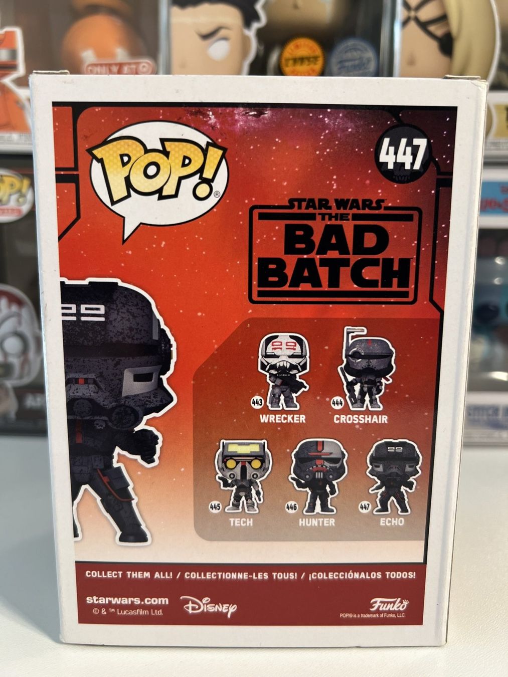 Funko Statuette: Funko POP! Star Wars The Bad Batch Echo – Nuovo e nell'imballaggio originale da Le Mouret venduto da perfectbijou 2