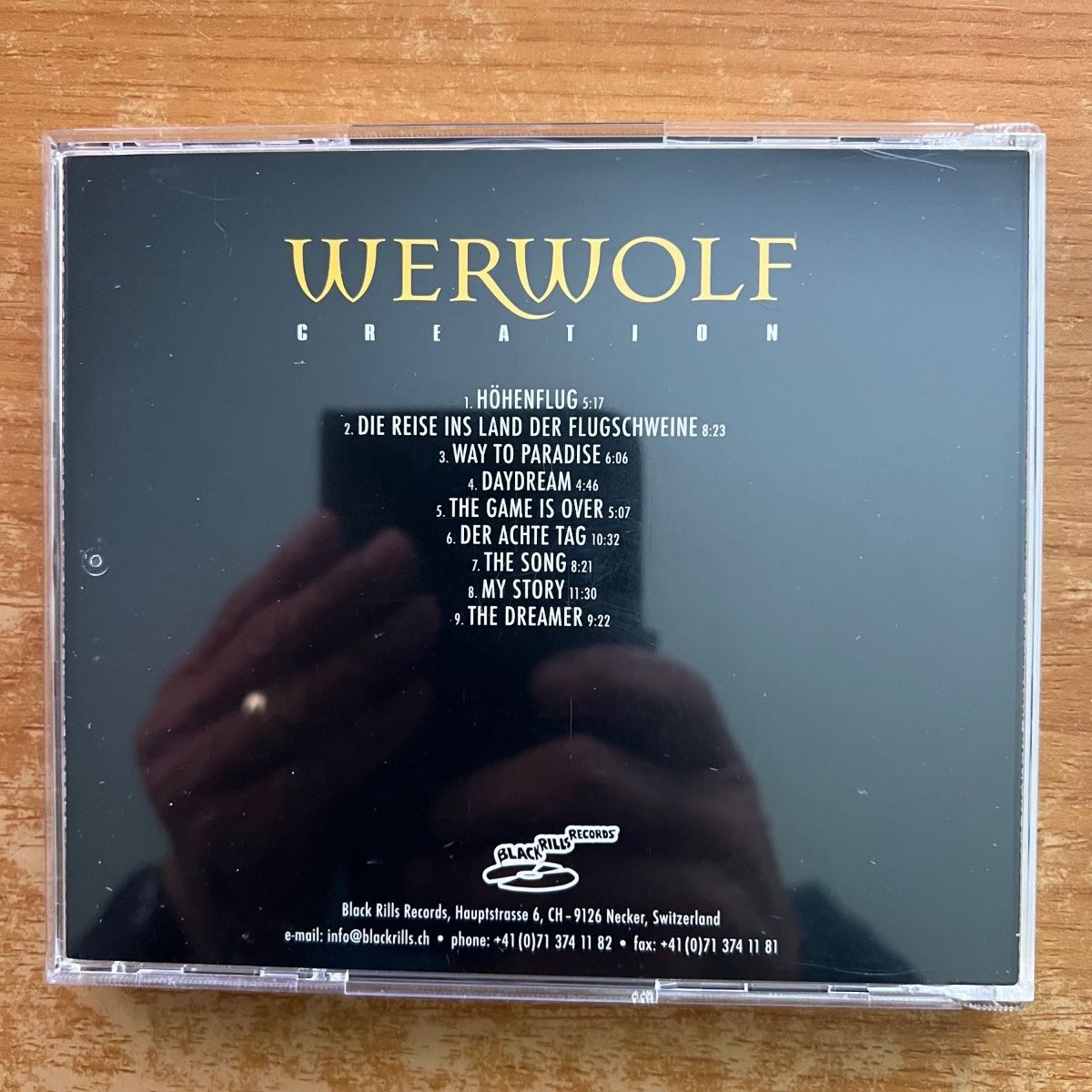 CDs: Werwolf - Creation / CD - Swiss-Press. 2004 - Very nice – Gebraucht aus Gais von soundcave57 1