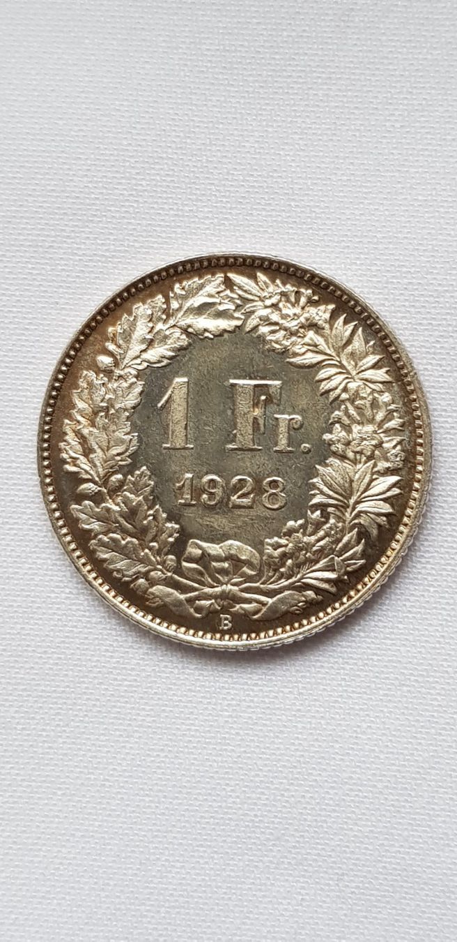 Alle Münzen: 1 Franken 1928 Schweiz – Gebraucht aus Dällikon von Toyfan 4