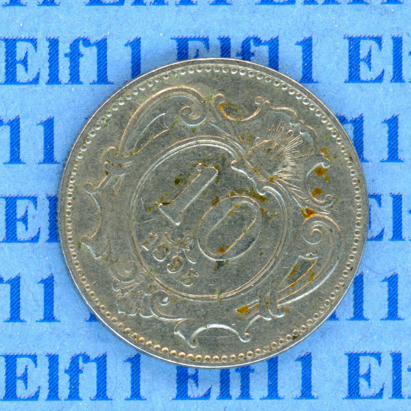Tutti le monete: ATK___0.10 1895 ss-vz 10 Heller – Usato da Widnau venduto da Elf11
