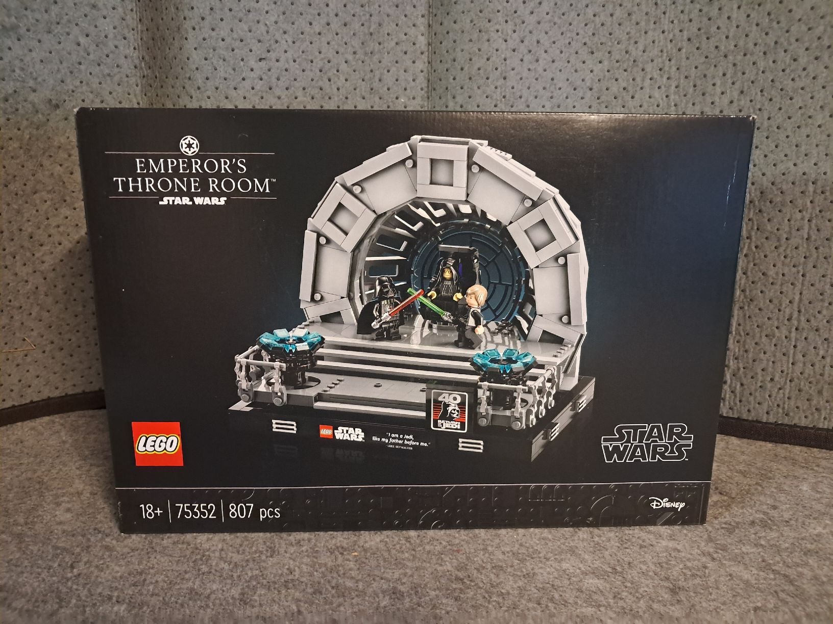 Lego Spielzeuge: Lego 75352 Star Wars Diorama Thronsaal des Imperators – Neu und originalverpackt aus Hornussen von BBGratz