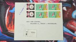 CL32 Enveloppe + Timbre Libya 1970