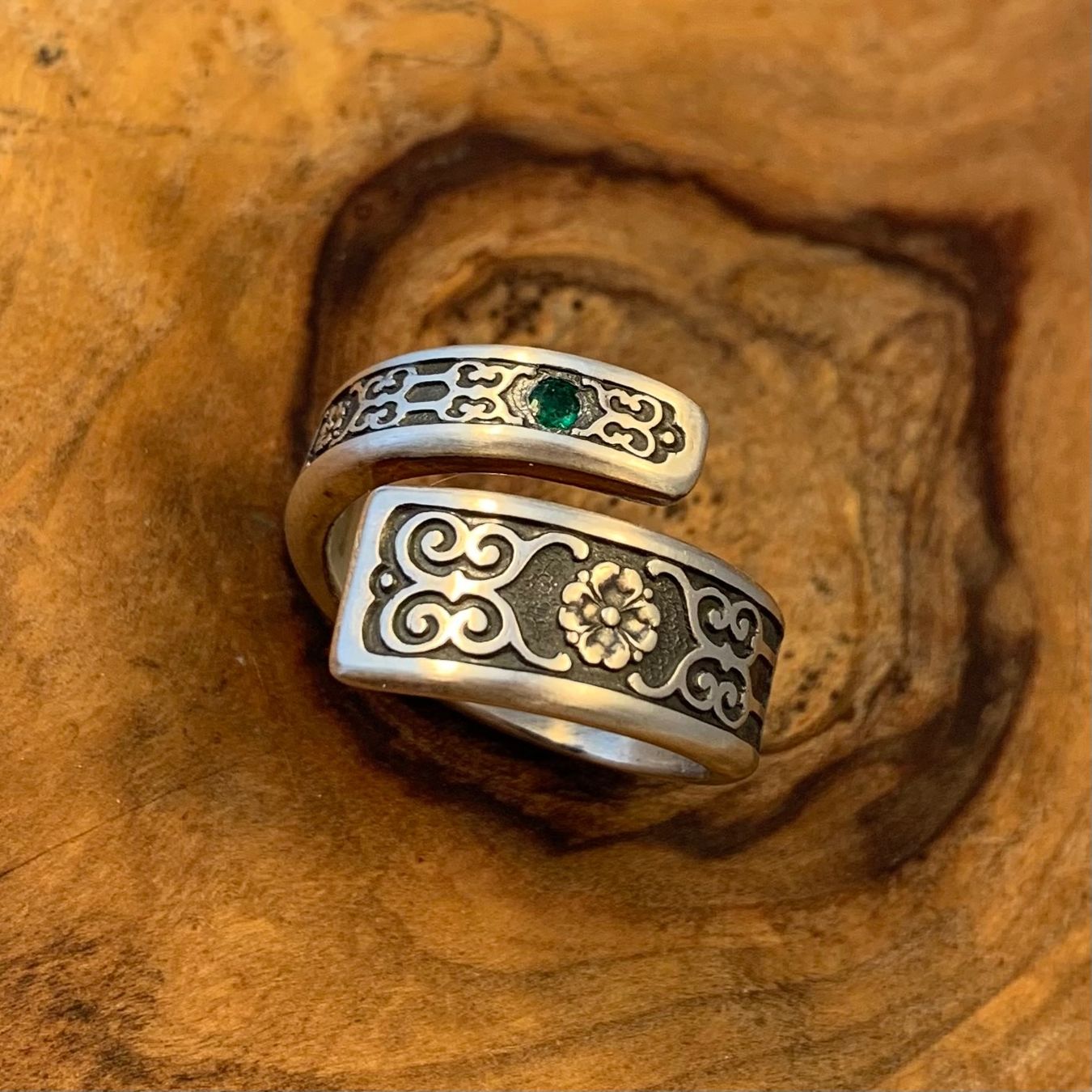 Ringe: Silberring Spanisch Green Gr.63,5 – Neu (gemäss Beschreibung) aus Thun von Svonskj