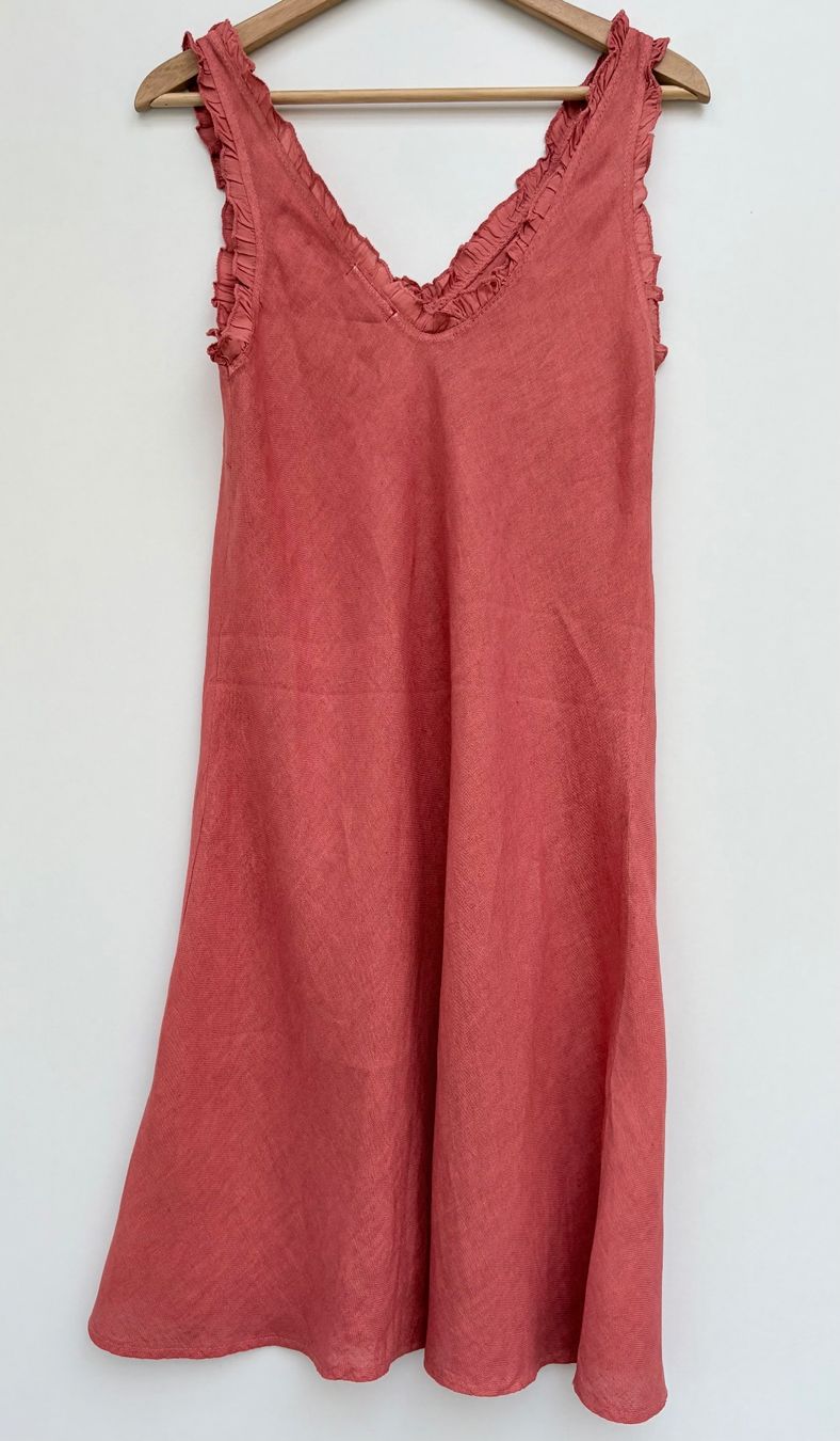 Robes: Izcalli Leinen Kleid Gr.M – D'occasion à Unterägeri par Jutka_04 2