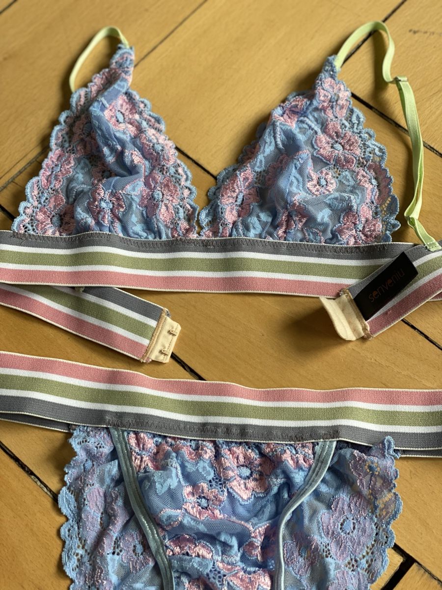 Altra biancheria intima: Senveniu Dessous Set, Spitze,  Neu! – Nuovo (secondo la descrizione) da Zürich venduto da petitedame