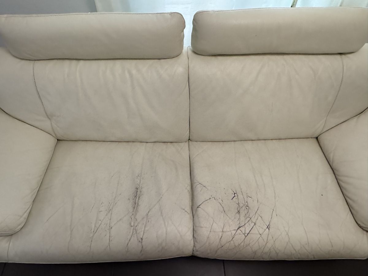 Sofas: Sofa aus Echtleder 3-Sitzer – D'occasion à Zürich par ThaliaL 7