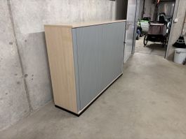 Büro-Rollladenschrank / Aktenschrank abschliessbar