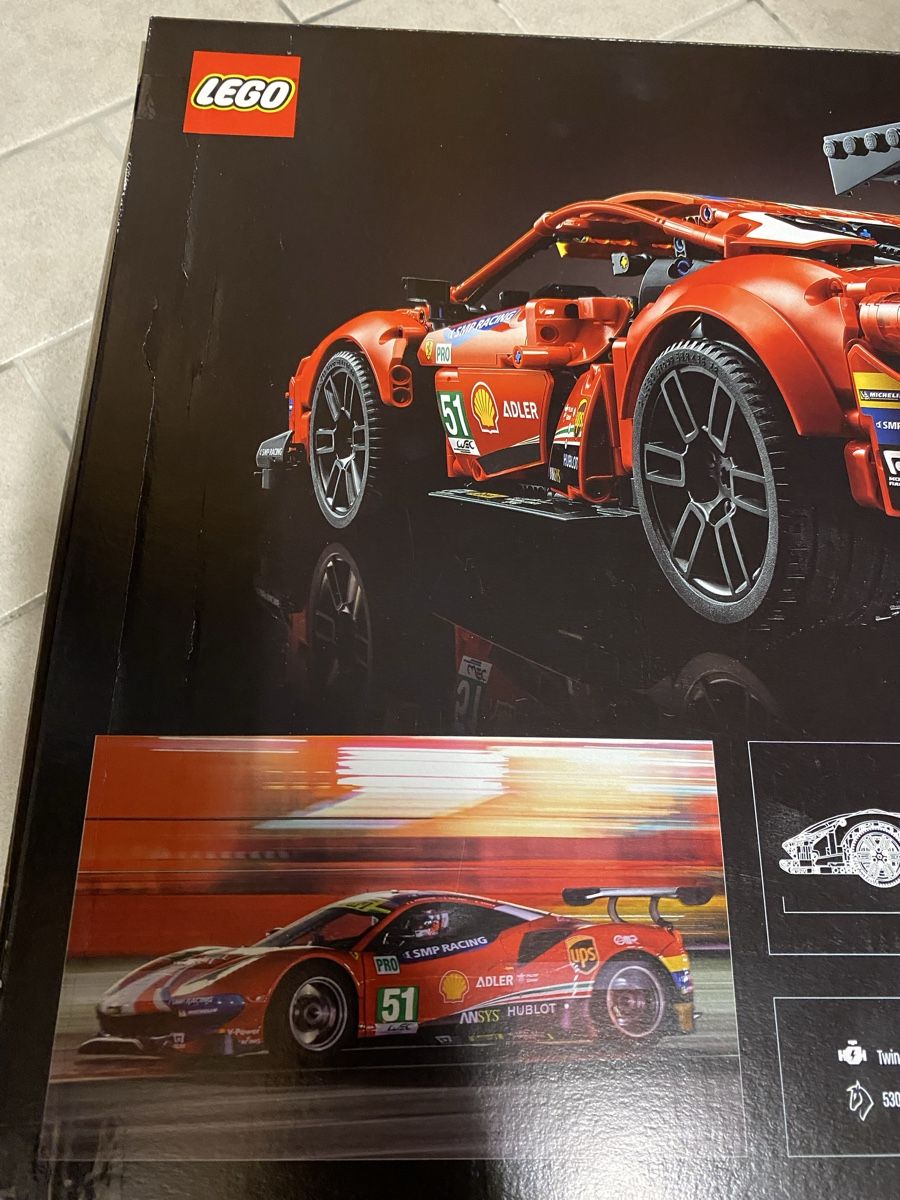 Lego Kit di costruzioni: Ferrari 488 GTE "AF Corse #51". – Nuovo e nell'imballaggio originale da Wil SG venduto da Wizard5 3