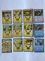 Pokémon lot 30th Celebration Pikachu ex 053/128 12 set Cards