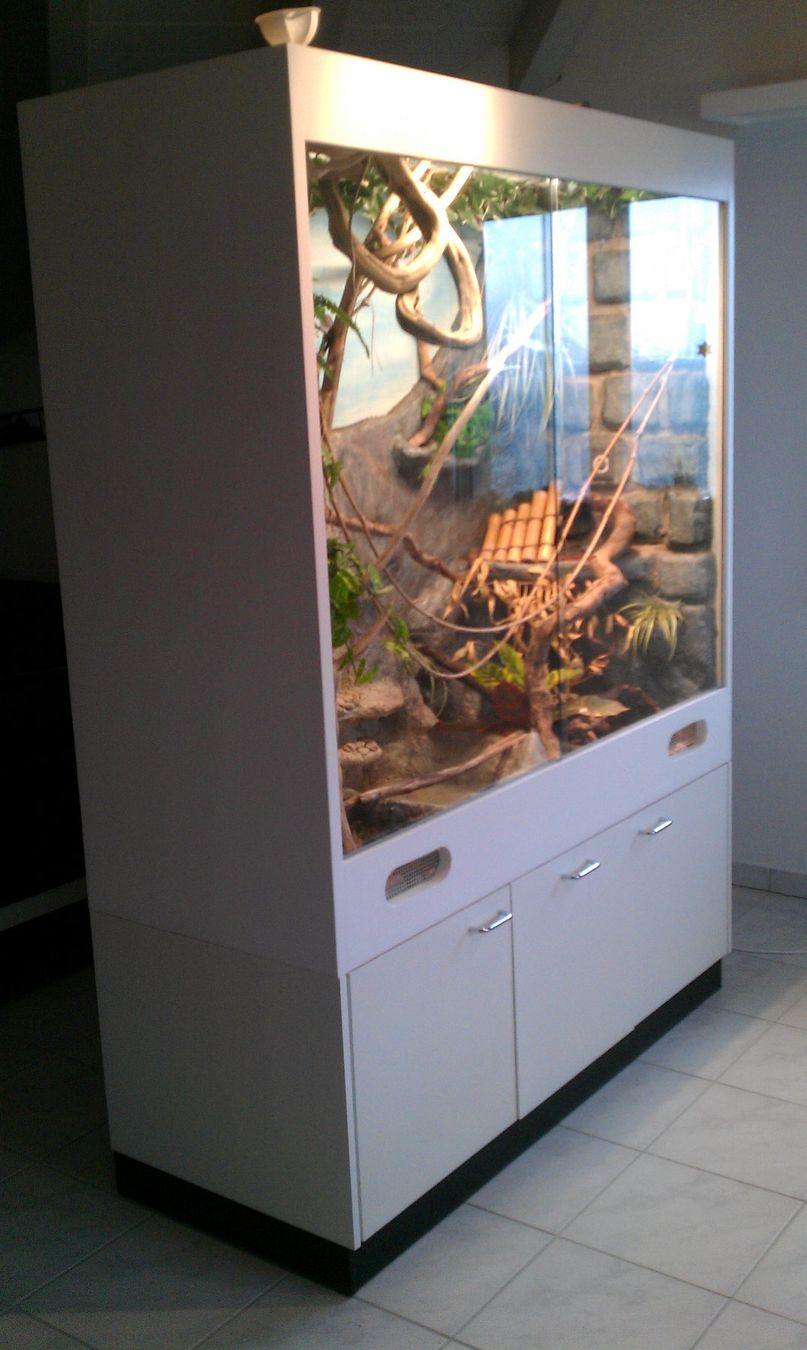 Terrario: TERRARIUM MIT UNTERBAU – Usato da Filzbach venduto da Menzi5 1