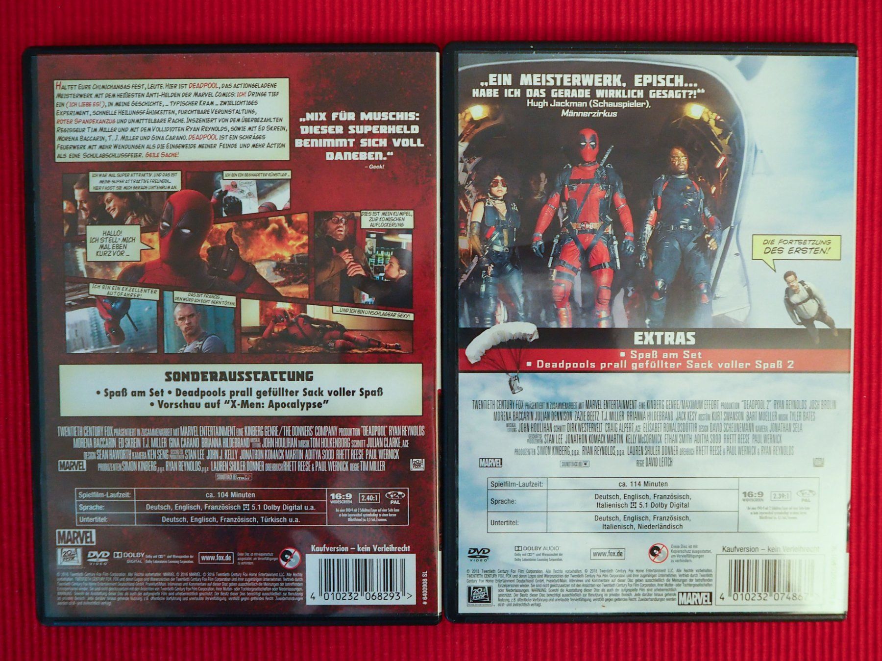 Alle DVDs: Marvel / 10 Filme – Gebraucht aus Chur von dluli 1
