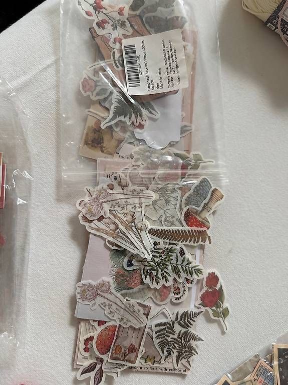 Bastelsets:  Grosses Set für Scrapbooking & Journaling – Gebraucht aus Basel von Lemon_4 1
