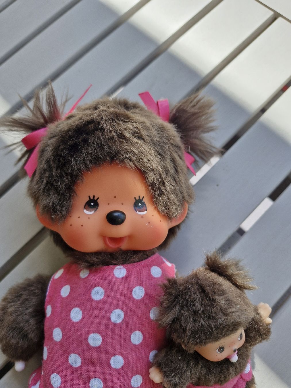 Monchhichi Bambole: Monchhichi Puppe mit Baby – Usato da Wädenswil venduto da ari_k29d 2