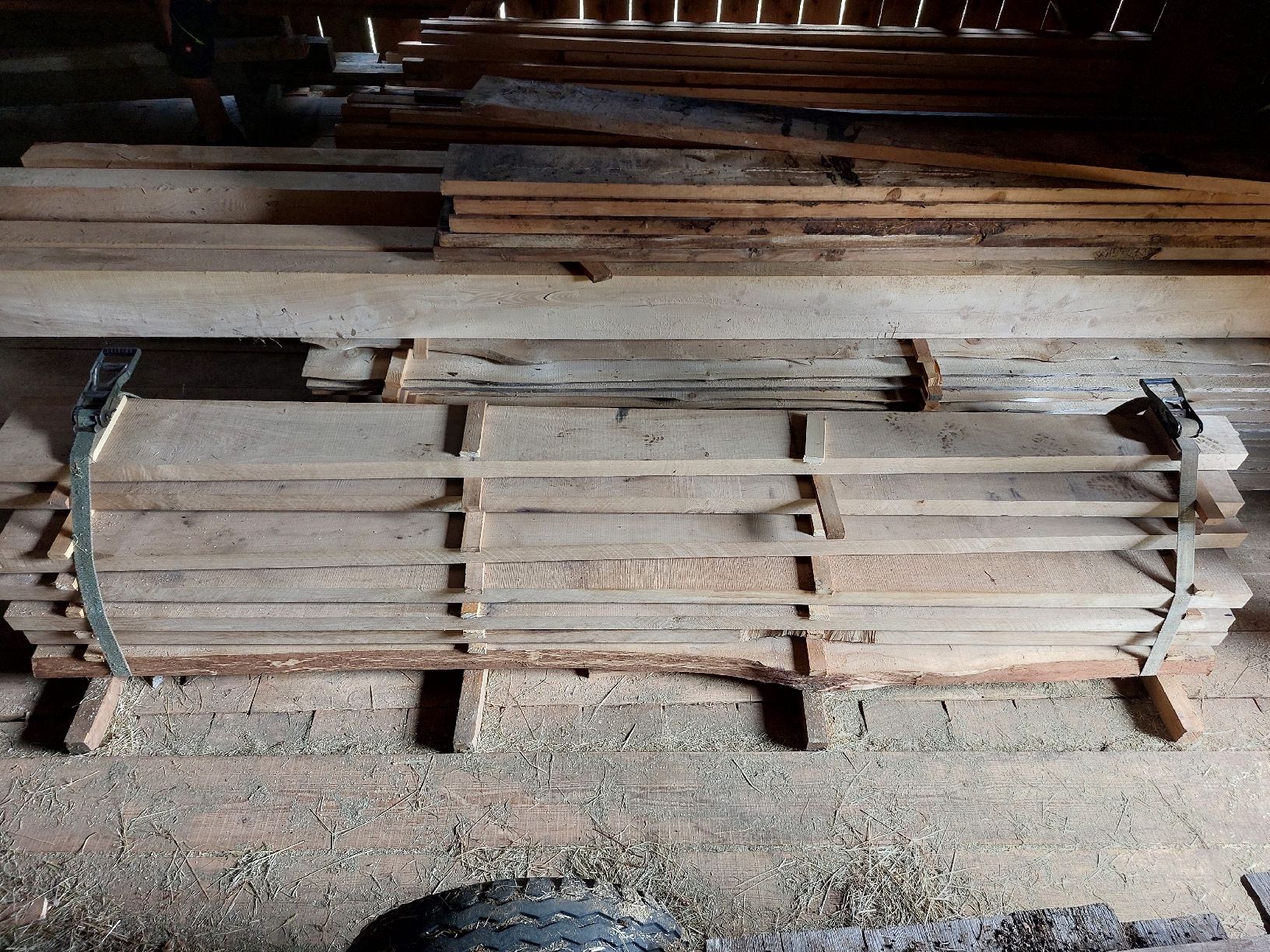 Articoli in legno: Eichenbretter 63×3500mm – Nuovo e nell'imballaggio originale da Bretzwil venduto da AnnenHolz 1