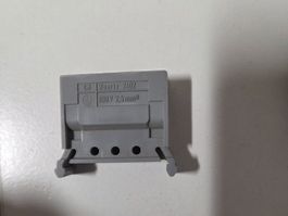 Abzweigklemme Woertz 3402 2.5mm² Schraub grau