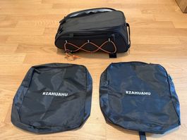 Bikepacking Tasche mit Seitentaschen