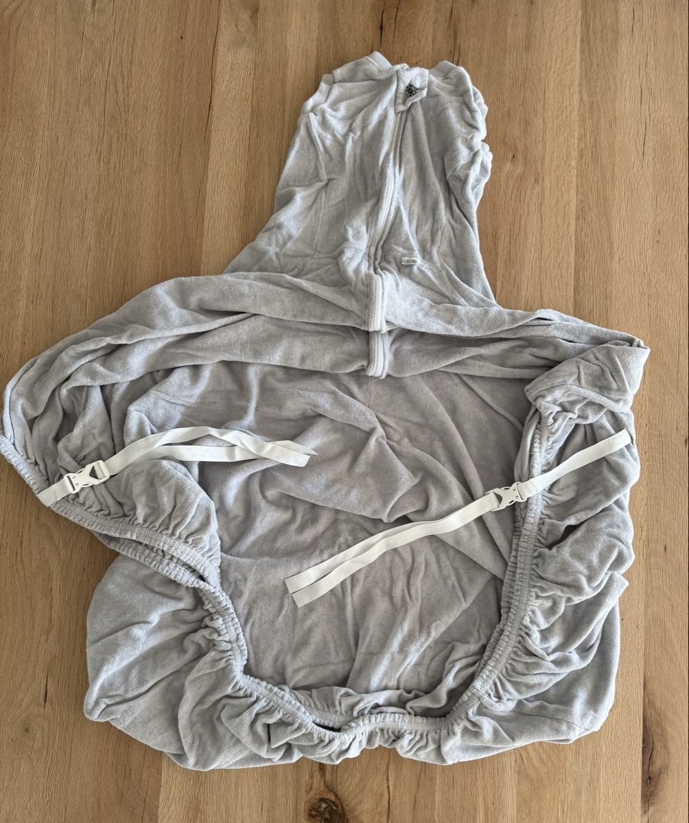 Zewi Coperte: Zewi Decke 90x200cm grau – Usato da Heimberg venduto da malie18 1