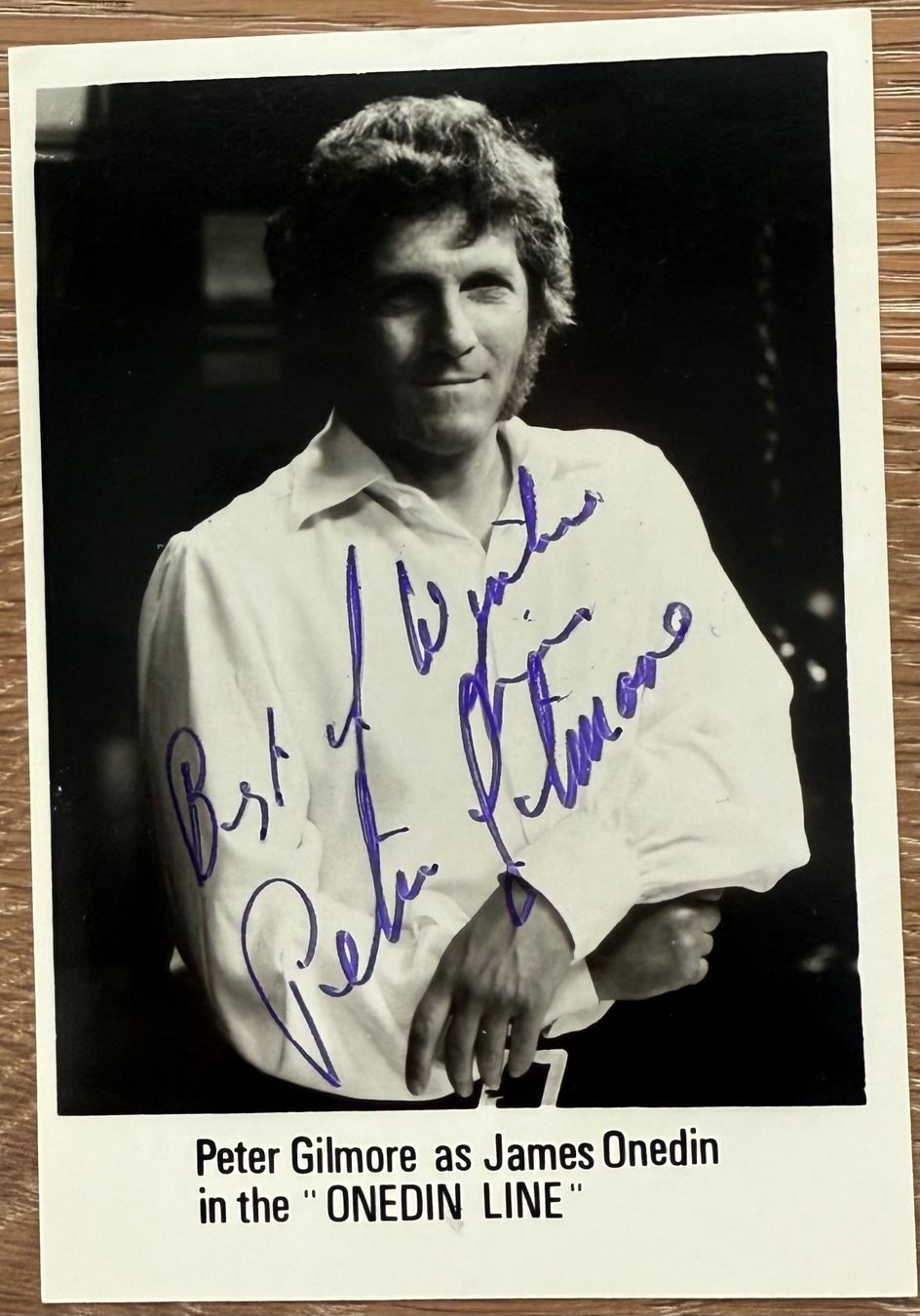 Autografi: Autogrammkarte Peter Gilmore – Nuovo (secondo la descrizione) da Winterthur venduto da katalunk