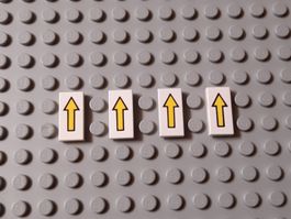 LEGO Classic Space - Bedruckte Fliesen - 3069p06 (Lot 5)