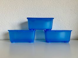 IKEA / 3 x GLIS Small Box (blau)