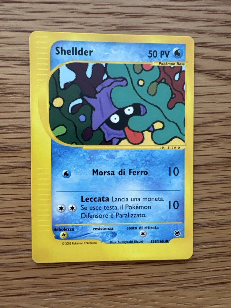 Pokémon Carte collezionabili: Pokemon, Shellder (Muschas), Expedition – Usato da Zürich venduto da el_marcel