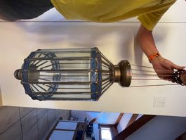 marokkanische Glas/Messing / Deckenlampe