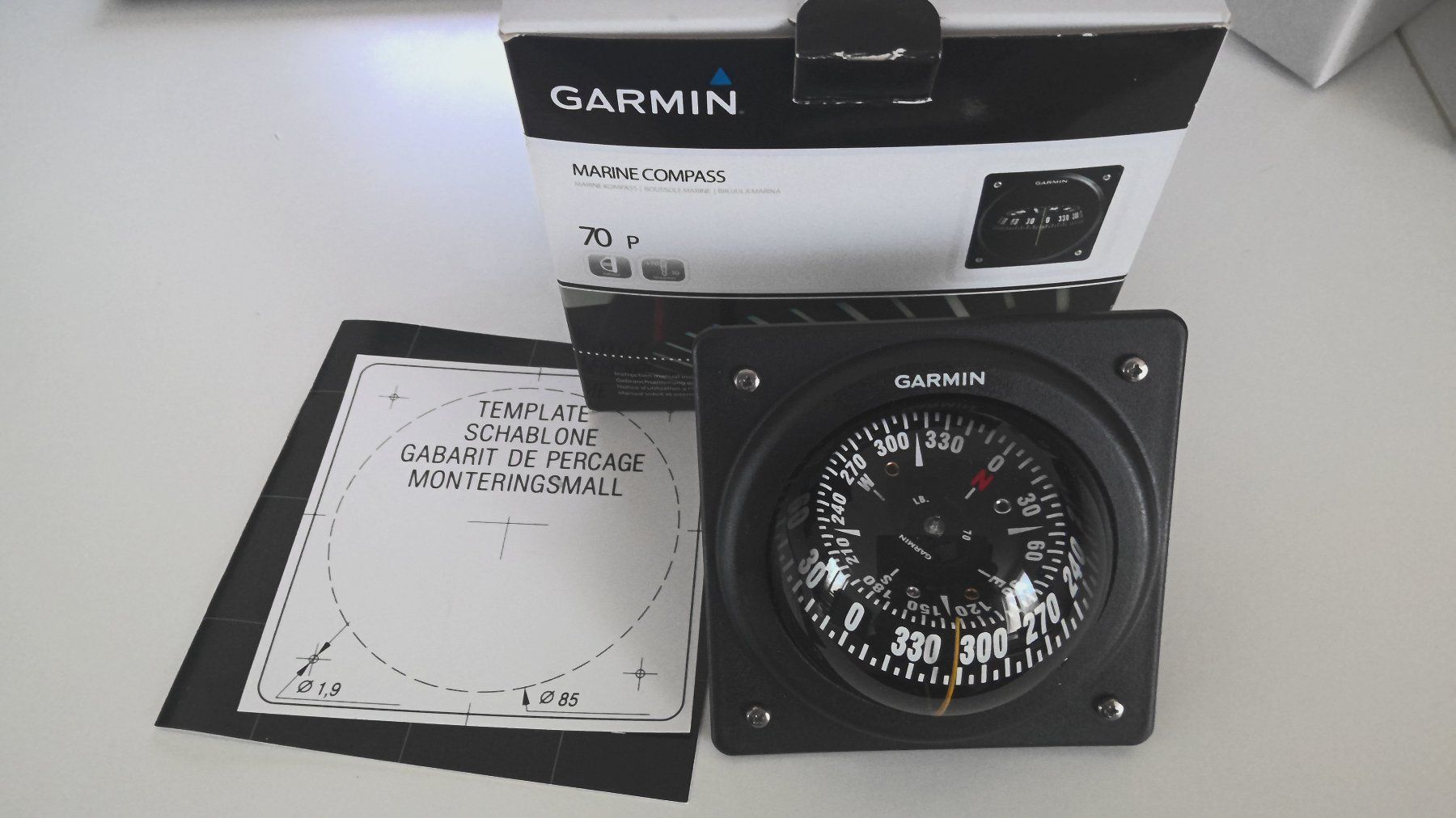 Boote: Garmin Marine Kompass 70p Bootskompass – Neu (gemäss Beschreibung) aus Lyss von