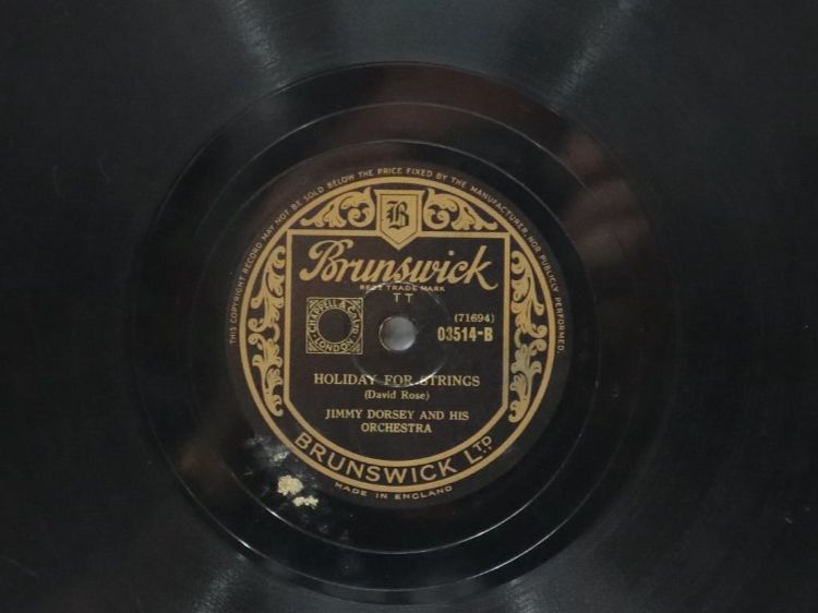 Vinyles: Schellack Jimmy Dorsey My Ideal / Holiday for Strings – D'occasion à Eschenbach SG par Astalavista 4