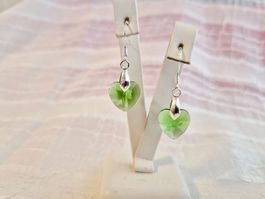 Handgemachte ohrringe aus glas Herz nr 31