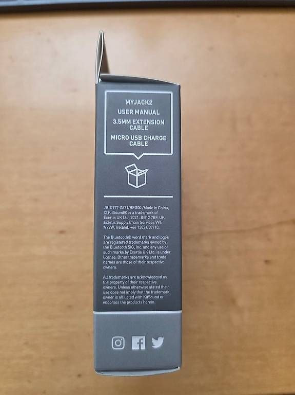Unità & Adattatore: KitSound MyJack 2 Bluetooth Adapter 3.5mm AUX Wireless Audio – Usato da Zimmerwald venduto da Chole 2